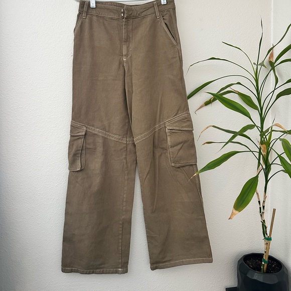 Zara Pants - Zara Tan Cargo Pants